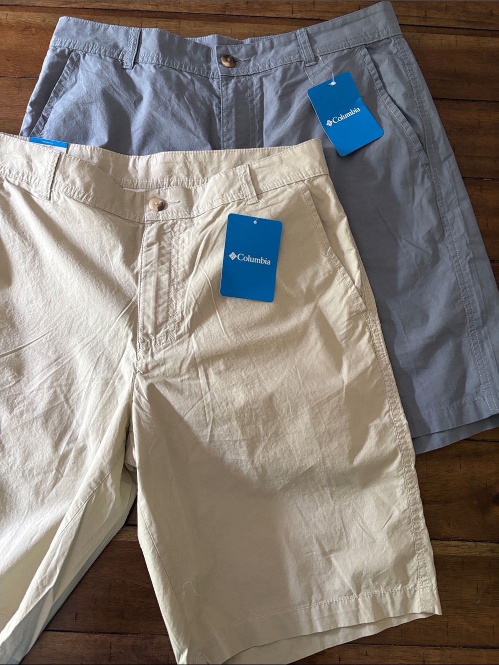 Columbia Men’s set lot bundle of 2 casual shorts size 32” NWT